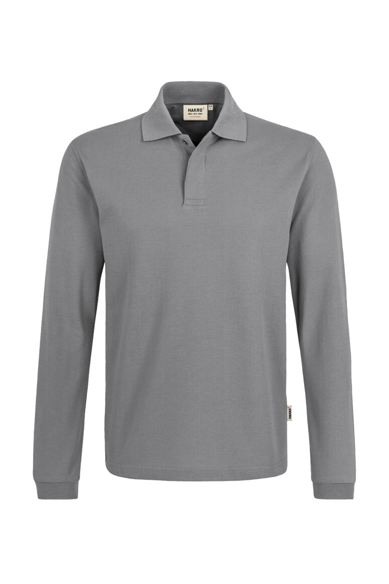 HAKRO Longsleeve-Poloshirt MIKRALINAR® HACCP - titan