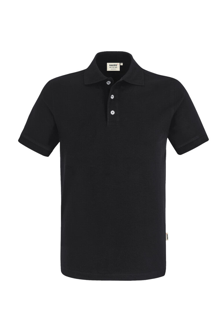 HAKRO Poloshirt Stretch - schwarz