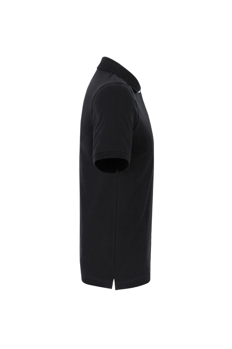 HAKRO Poloshirt Stretch - schwarz