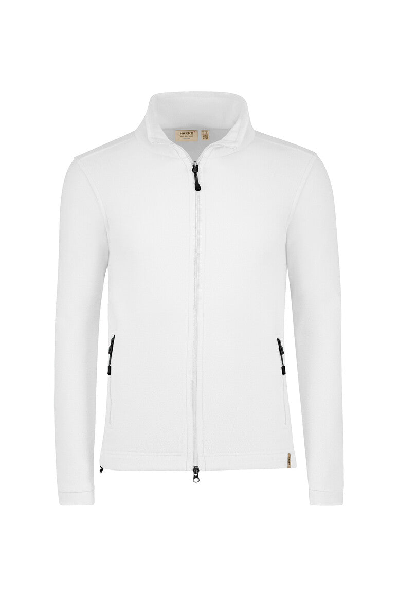 HAKRO Fleecejacke ECO - weiß
