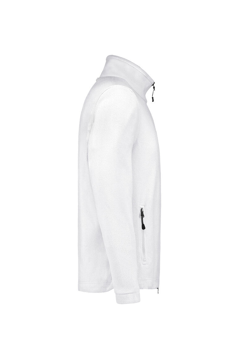 HAKRO Fleecejacke ECO - weiß