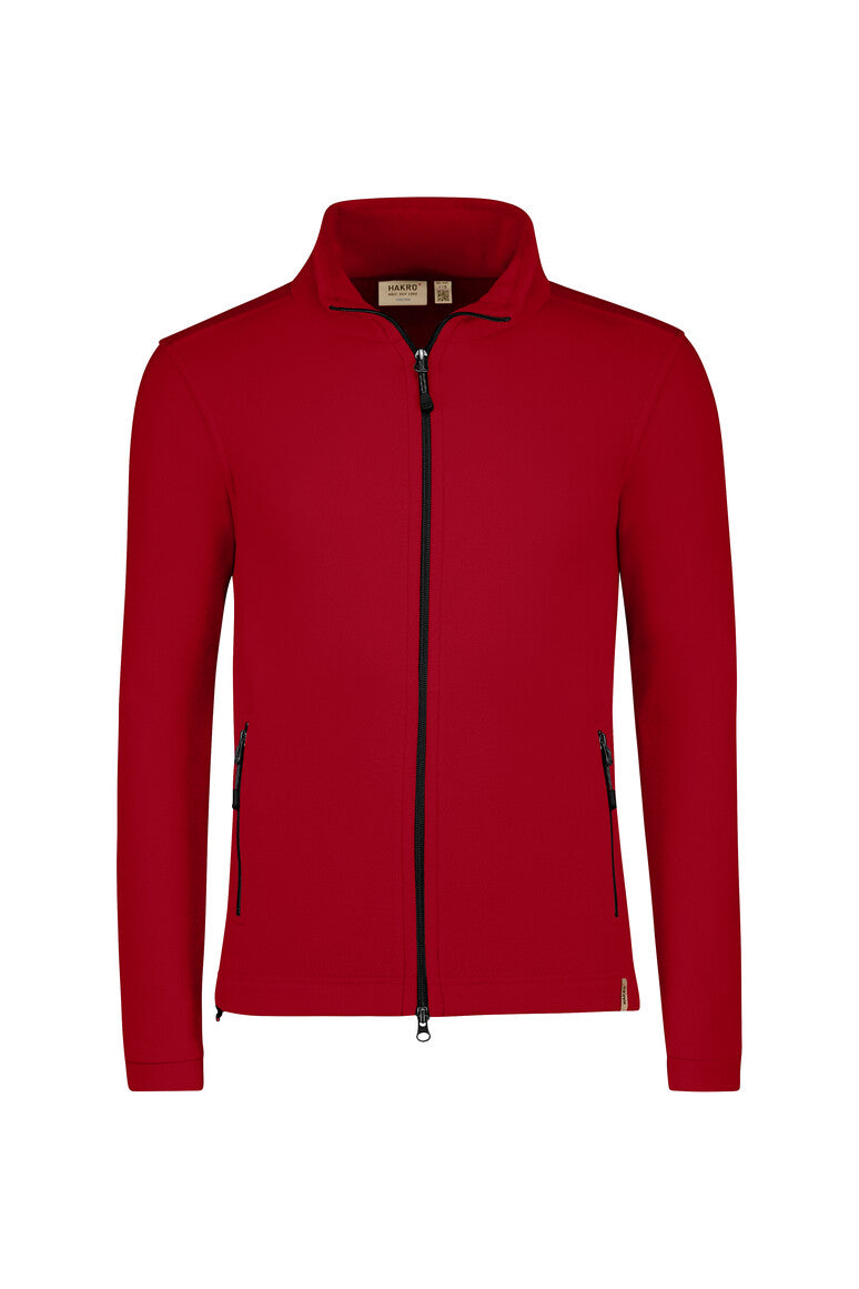 HAKRO Fleecejacke ECO - rot