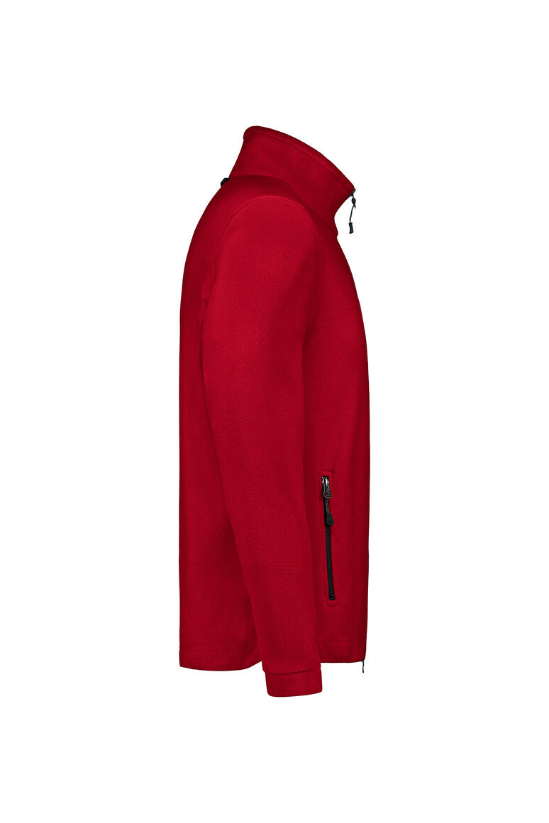 HAKRO Fleecejacke ECO - rot