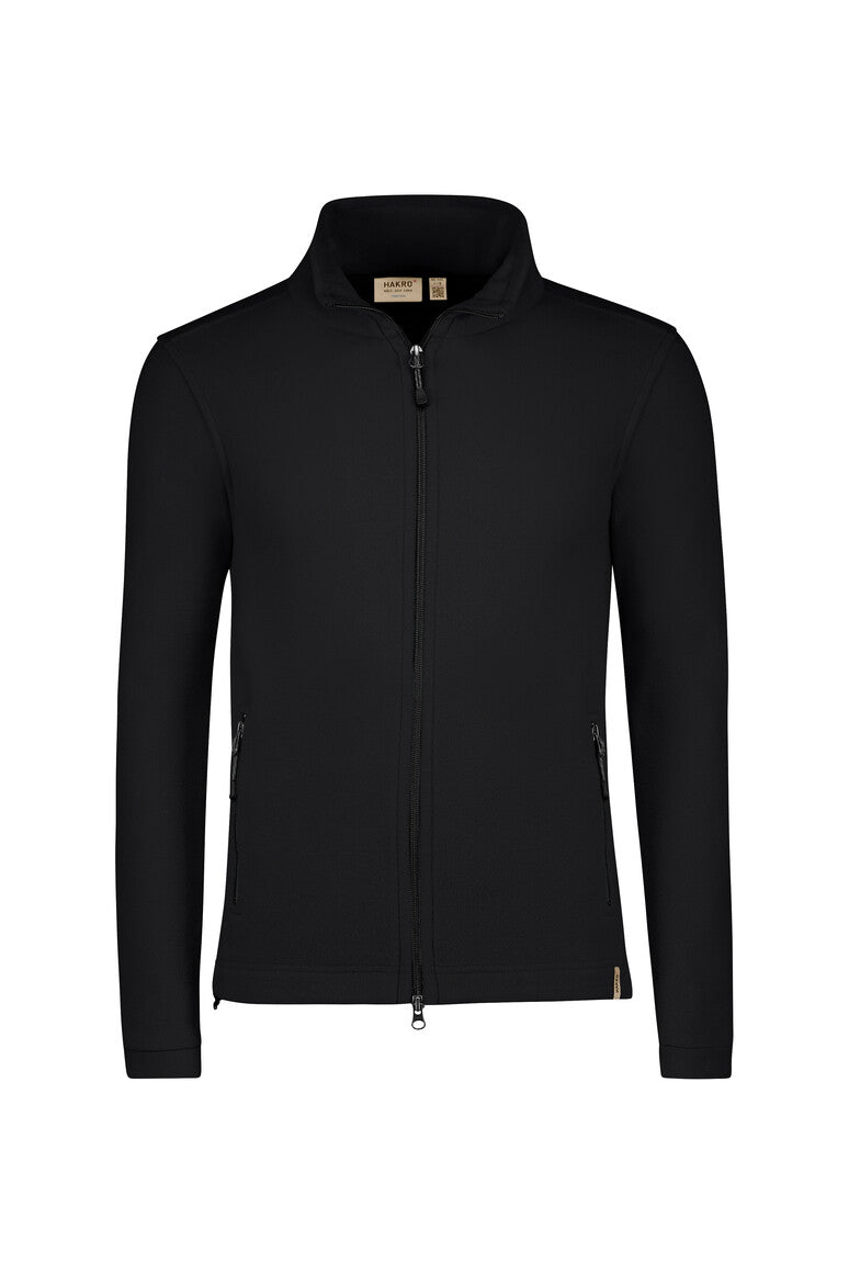 HAKRO Fleecejacke ECO - schwarz