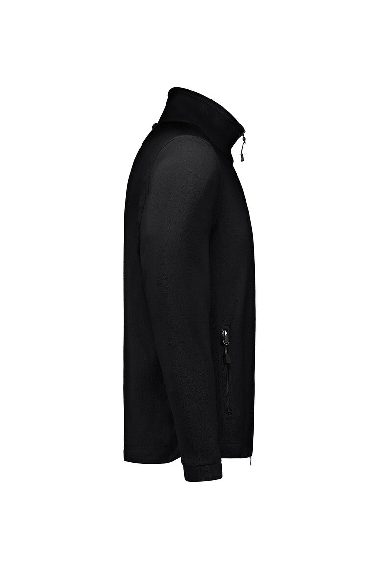 HAKRO Fleecejacke ECO - schwarz