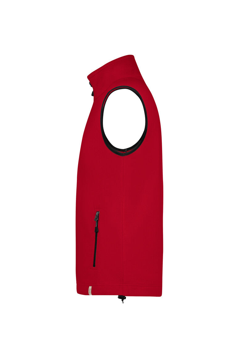 HAKRO Fleeceweste ECO - rot