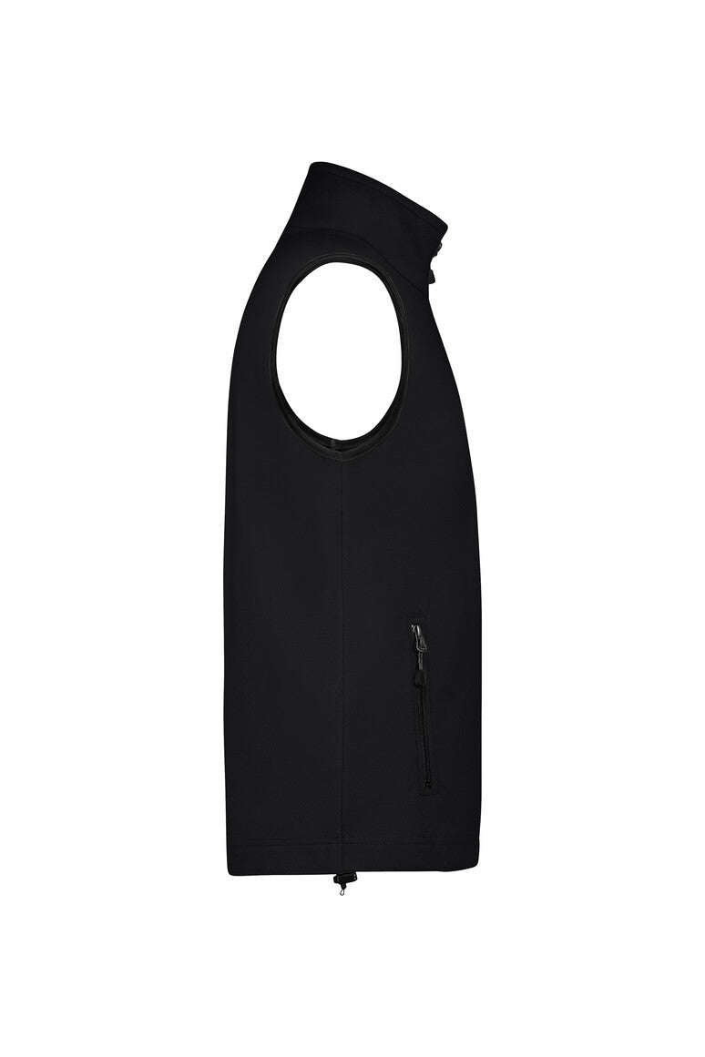 HAKRO Fleeceweste ECO - schwarz