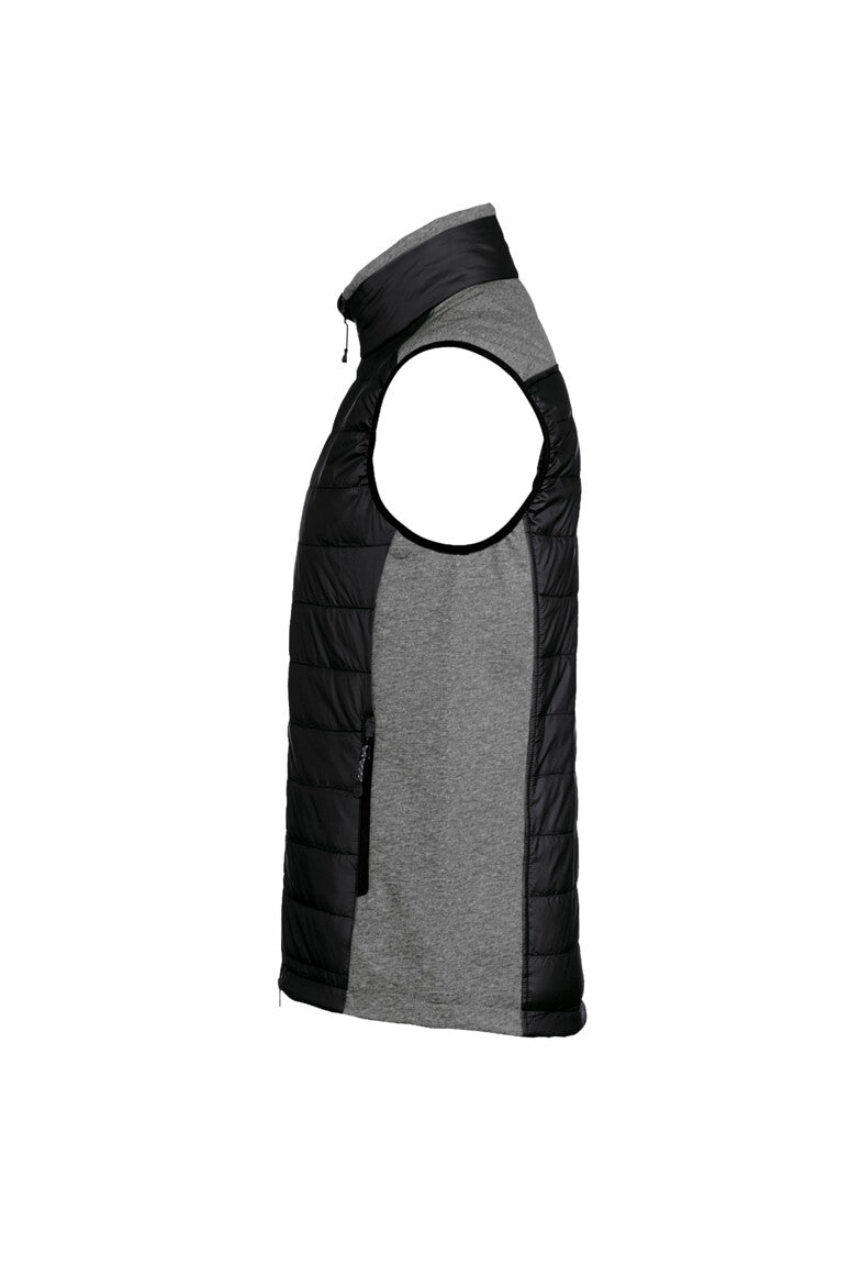 HAKRO Hybridweste Contrast - schwarz