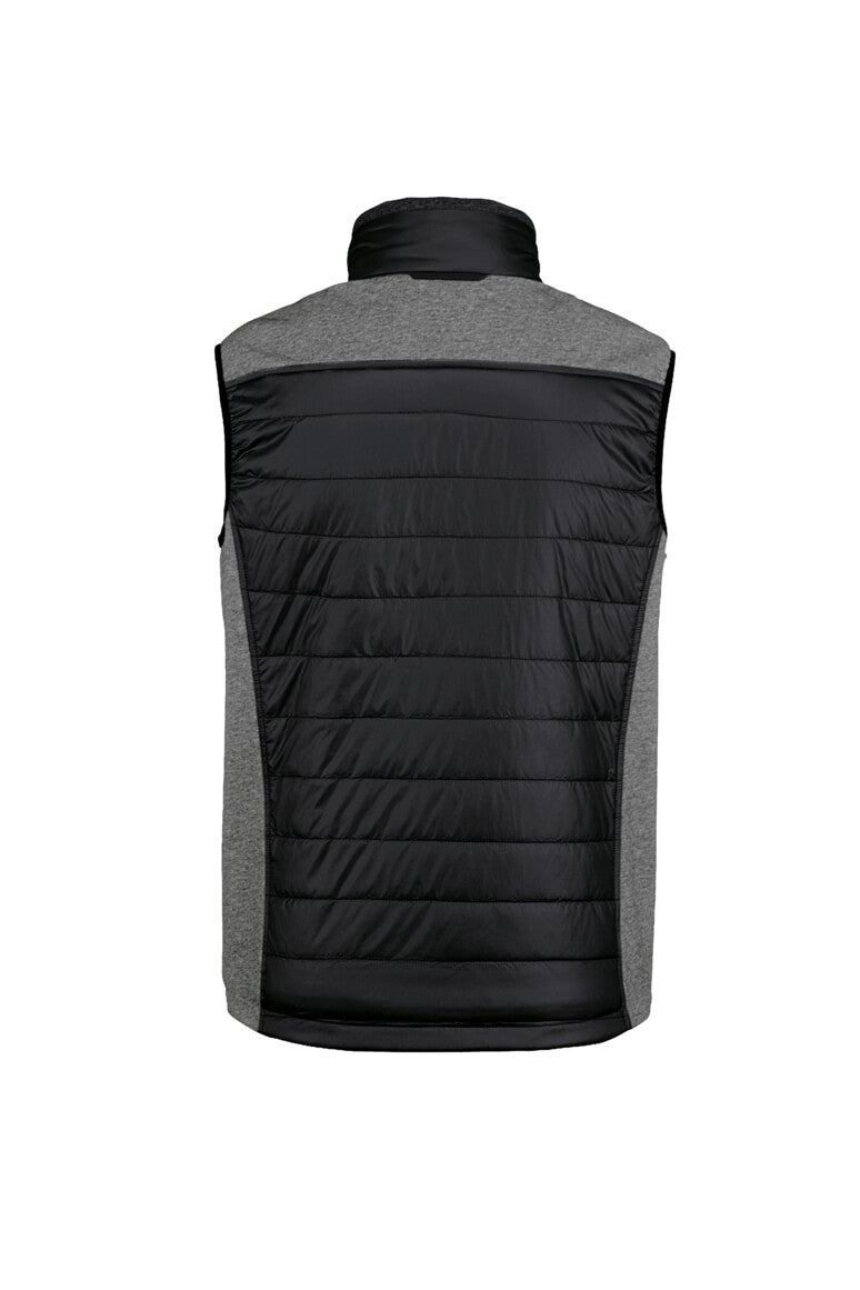 HAKRO Hybridweste Contrast - schwarz