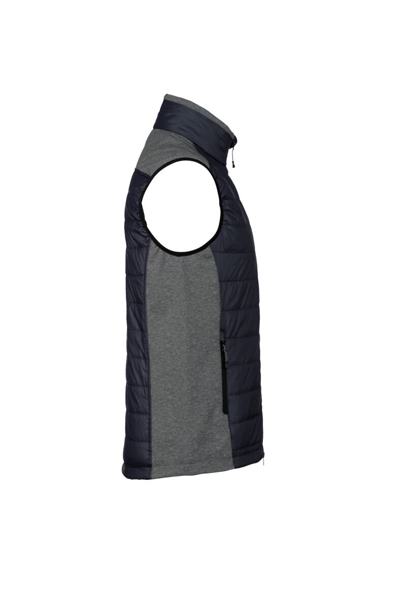 HAKRO Hybridweste Contrast - tinte