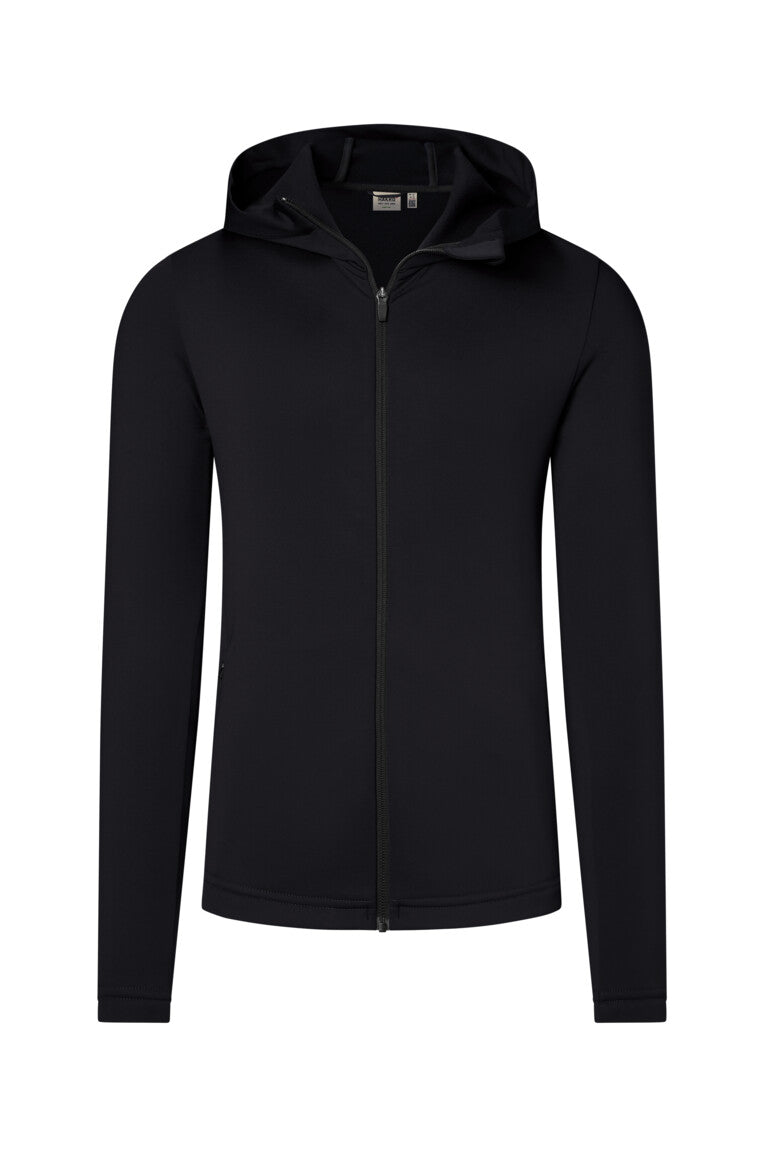 HAKRO Kapuzen-Tecjacke ECO - schwarz