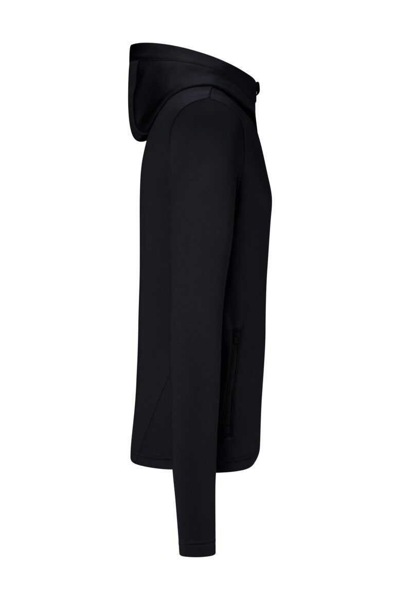 HAKRO Kapuzen-Tecjacke ECO - schwarz