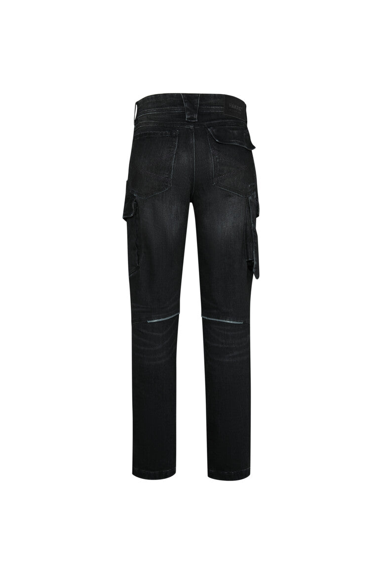 HAKRO Worker-Jeanshose Dyneema® X-Stretch ECO - schwarz