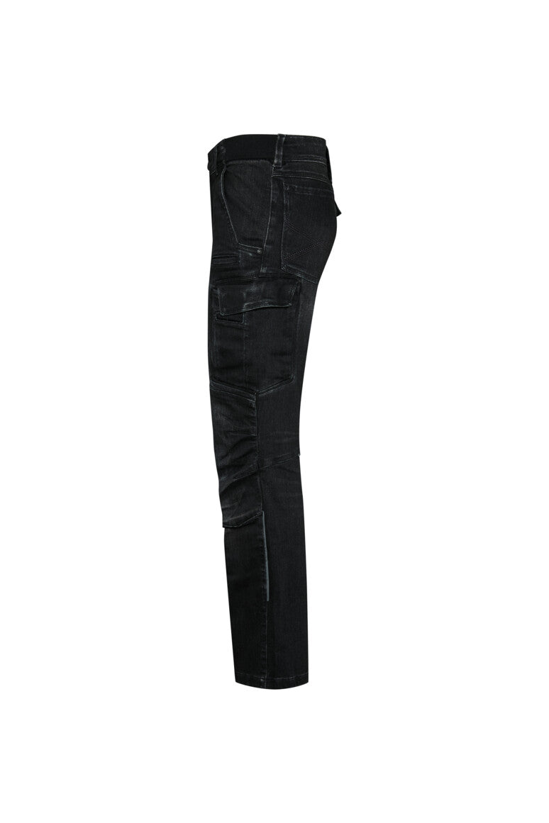HAKRO Worker-Jeanshose Dyneema® X-Stretch ECO - schwarz