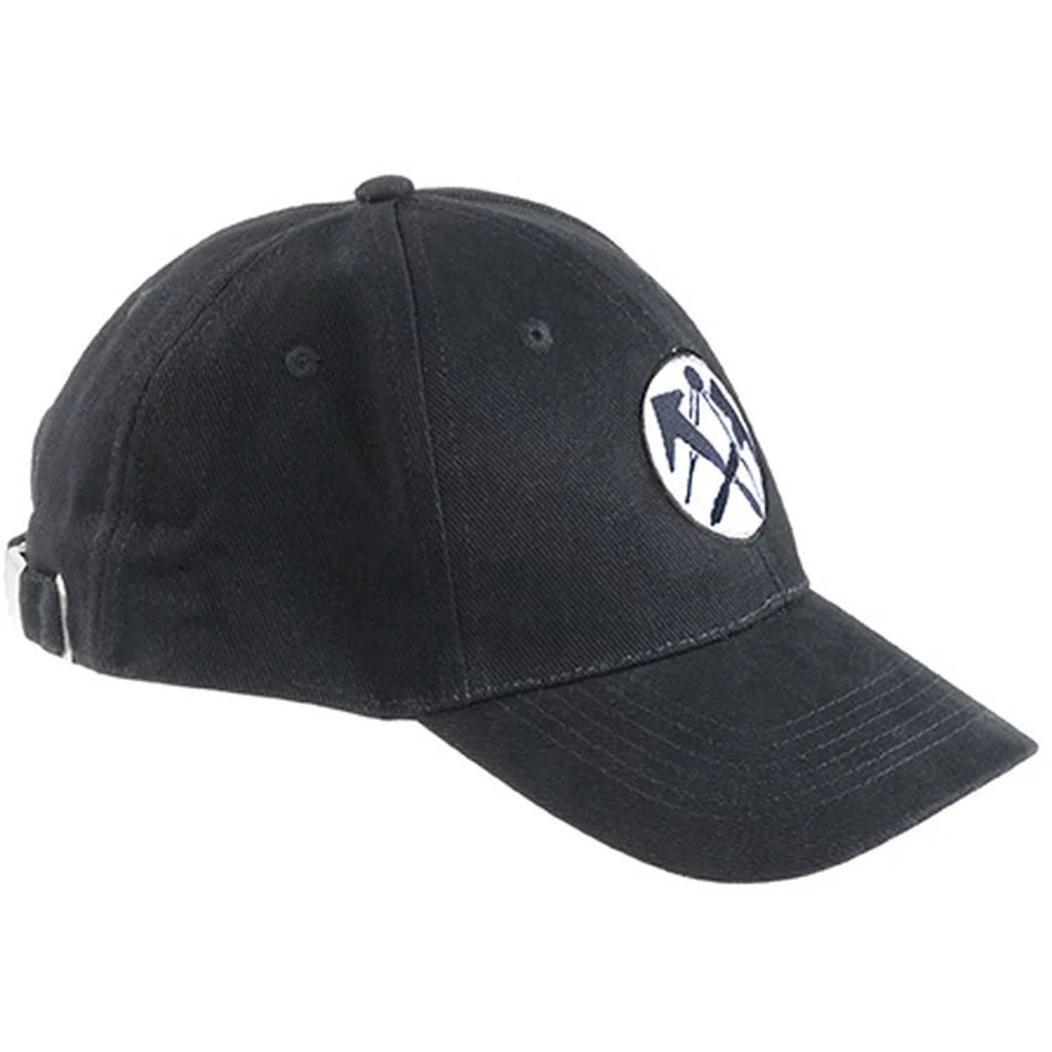 FHB LUIS Dachdecker-Cap uni schwarz