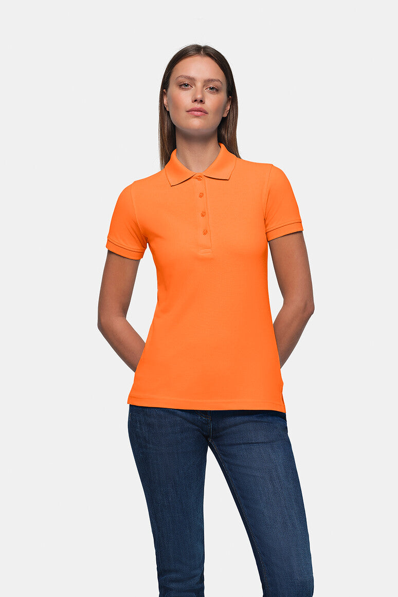 HAKRO Damen Poloshirt Classic - orange