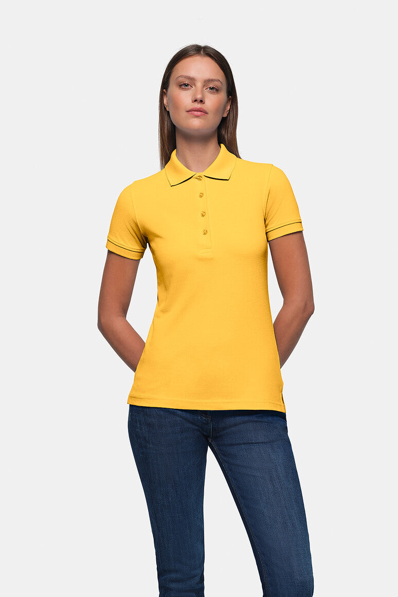HAKRO Damen Poloshirt Classic - sonne