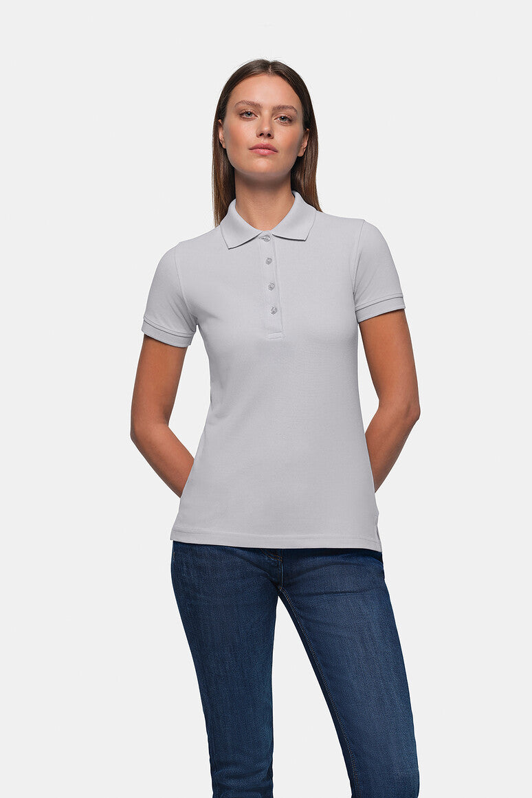 HAKRO Damen Poloshirt Classic - titan