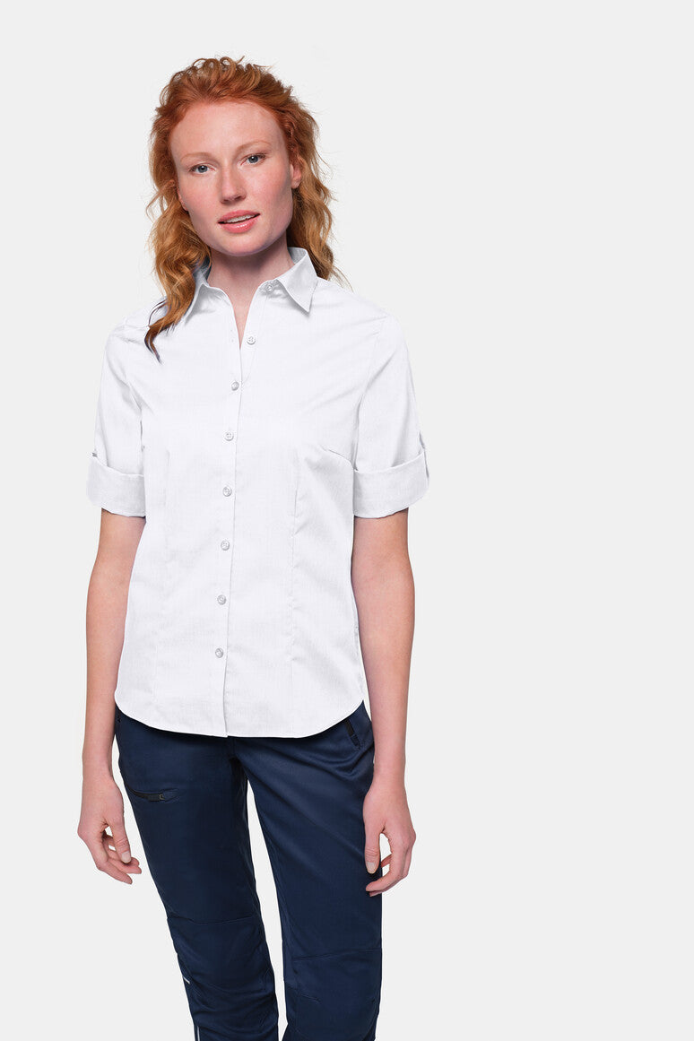 HAKRO 3/4-Arm-Vario Bluse MIKRALINAR® - weiß