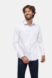HAKRO Hemd MIKRALINAR® Comfort - weiß