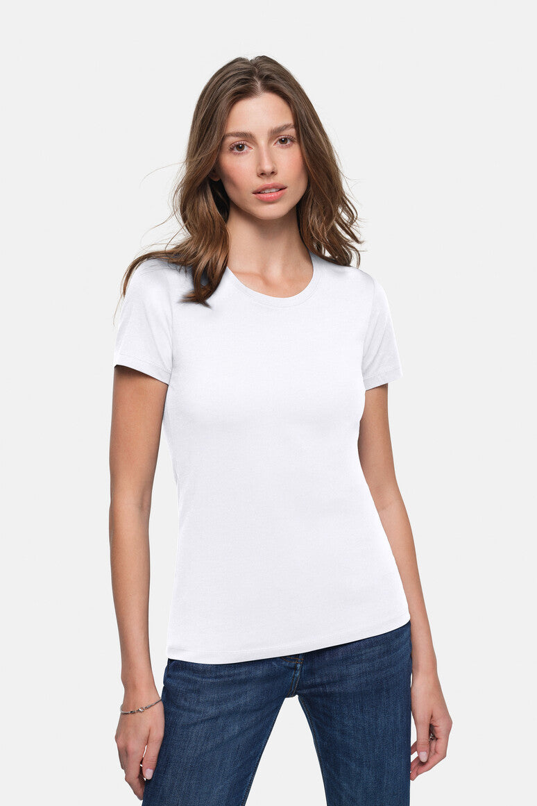 HAKRO Damen T-Shirt Classic - weiß