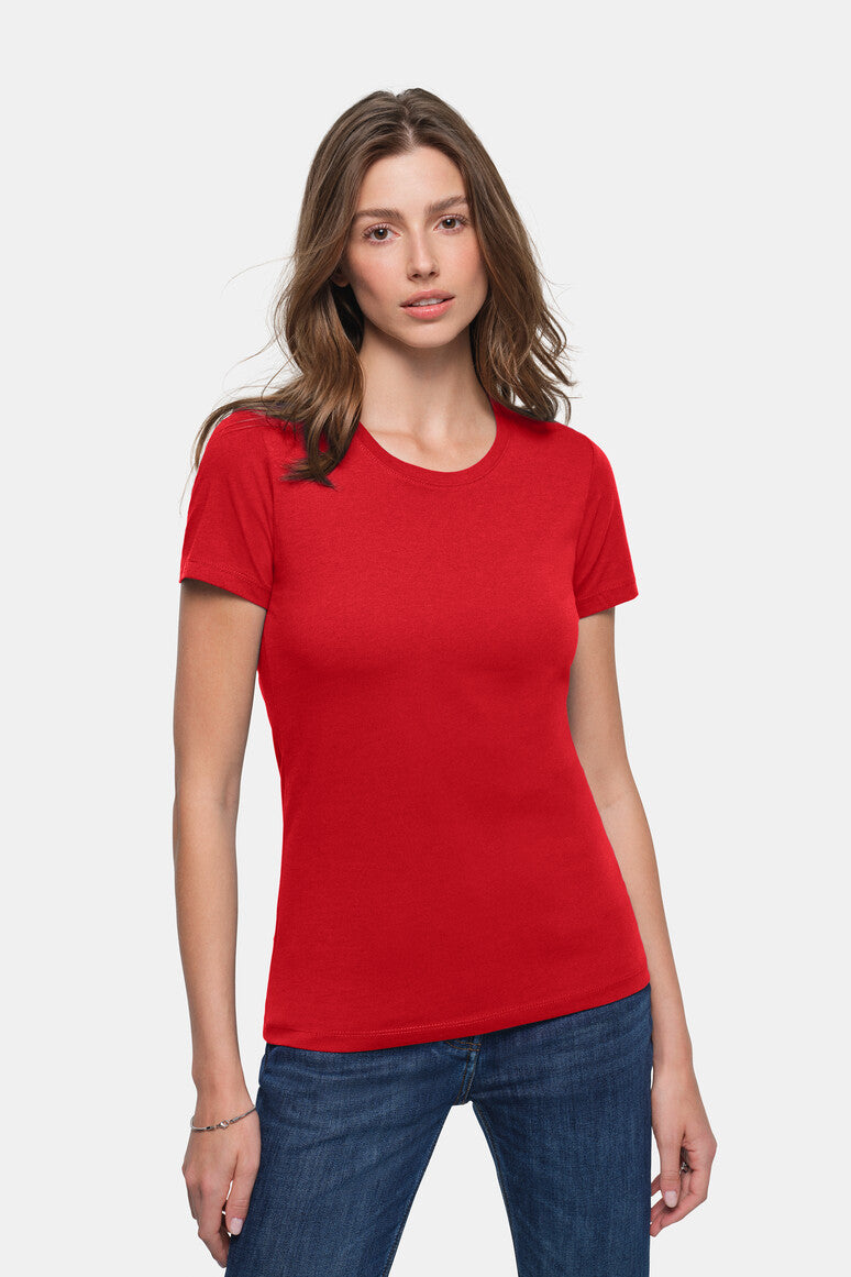HAKRO Damen T-Shirt Classic - rot