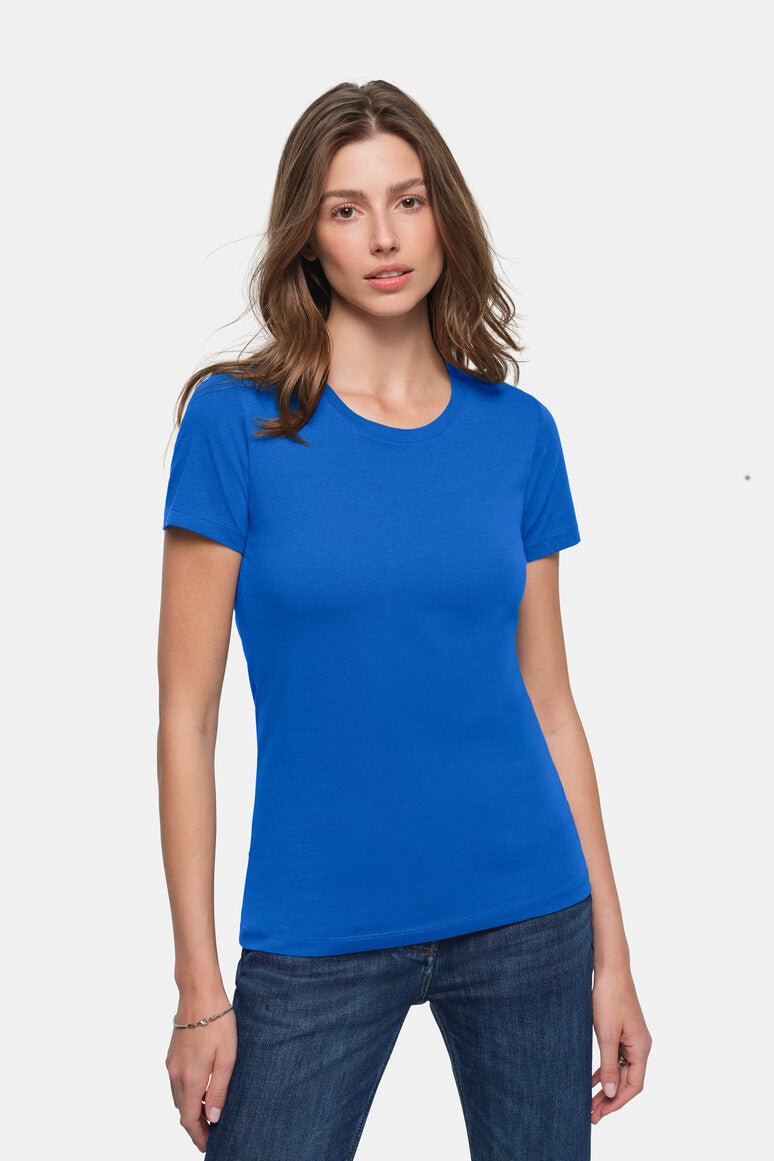 HAKRO Damen T-Shirt Classic - royalblau