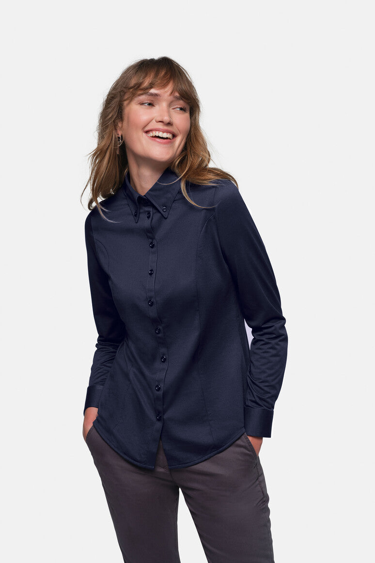 HAKRO Bluse Natural Stretch - tinte