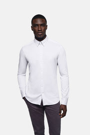 HAKRO Hemd Natural Stretch Regular - weiß