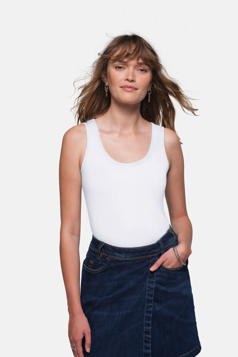 HAKRO Damen Tank-Top Classic - weiß