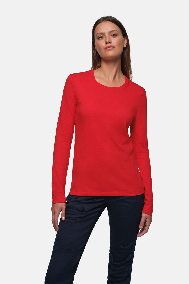 HAKRO Damen Longsleeve MIKRALINAR® - rot