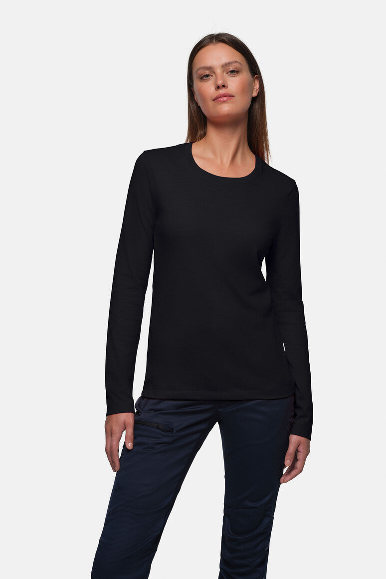 HAKRO Damen Longsleeve MIKRALINAR® - schwarz