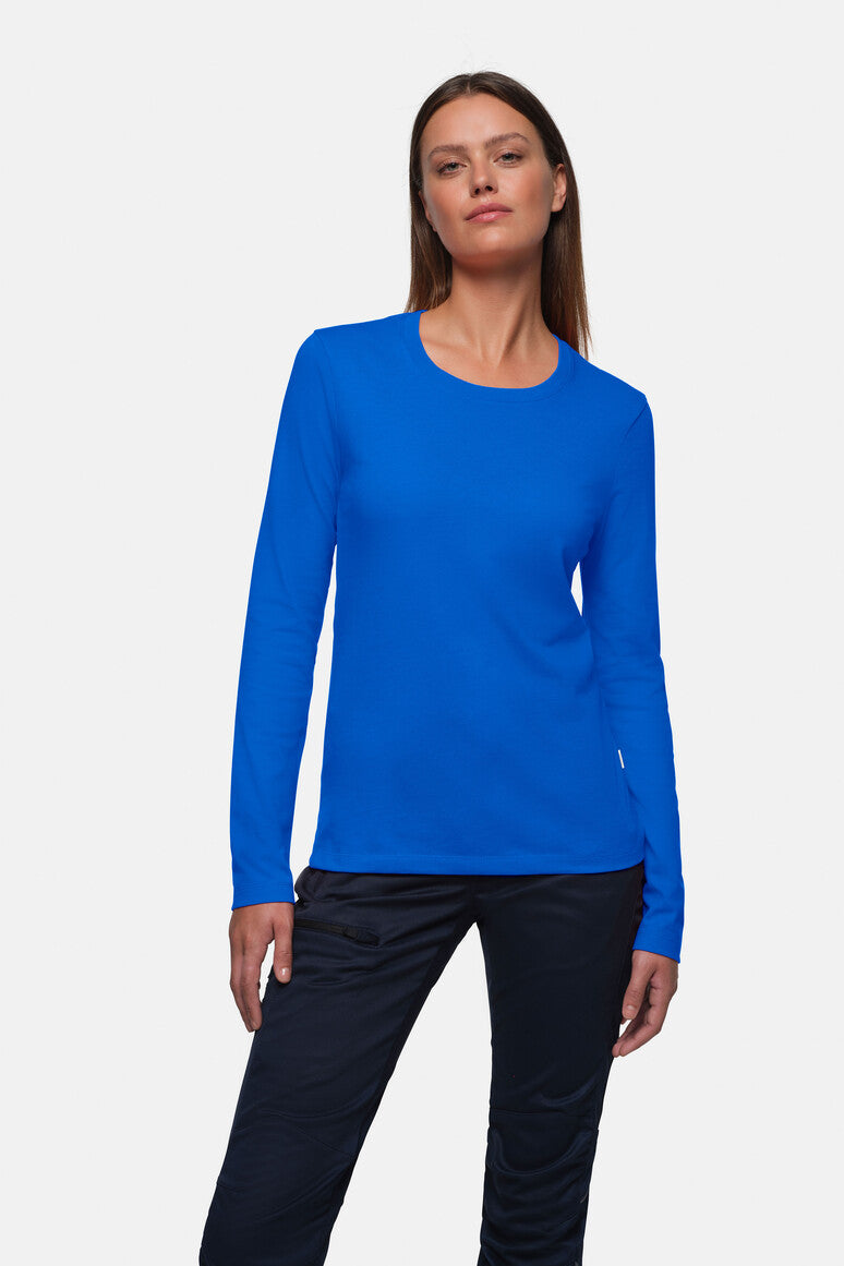 HAKRO Damen Longsleeve MIKRALINAR® - royalblau