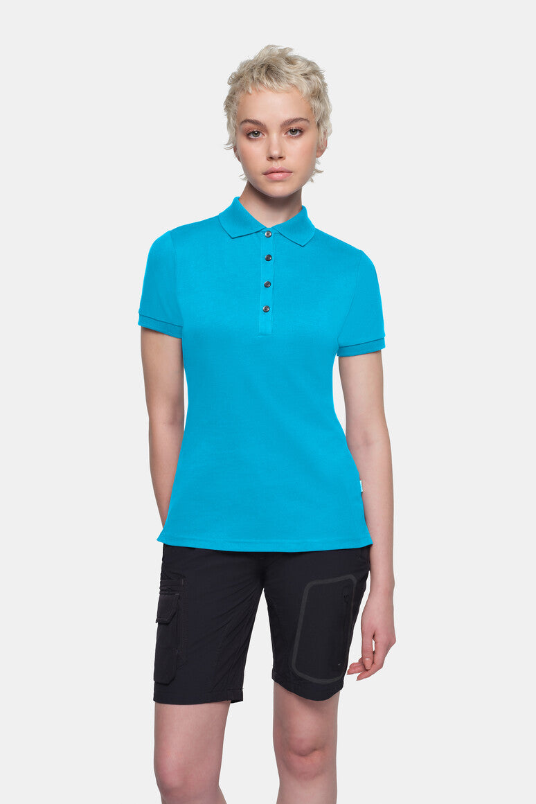 HAKRO COTTON TEC® Damen Poloshirt - smaragd