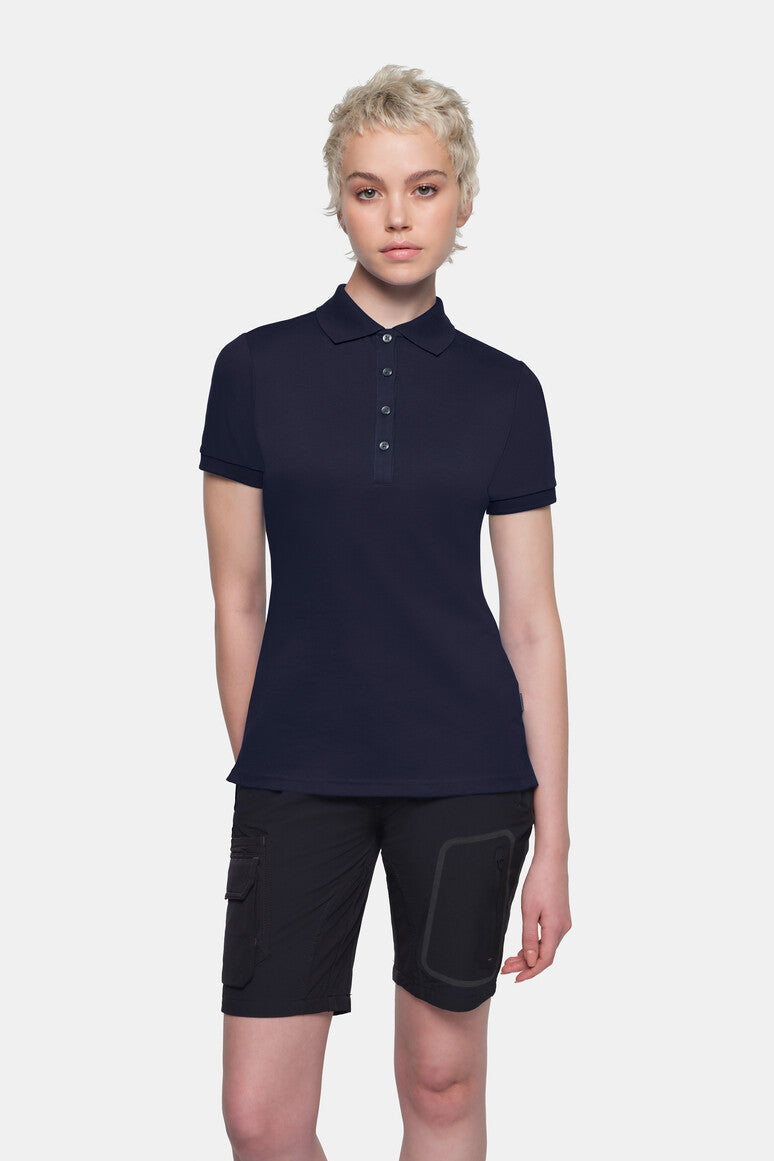 HAKRO COTTON TEC® Damen Poloshirt - tinte