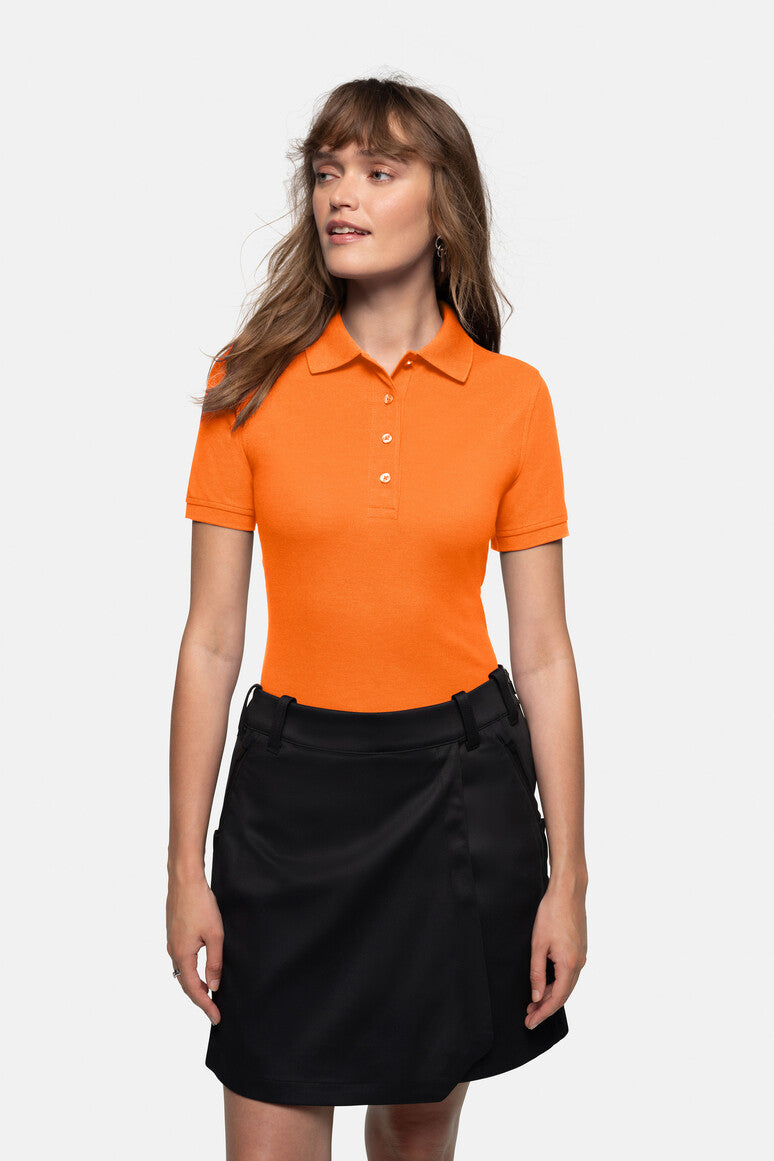 HAKRO Damen Poloshirt MIKRALINAR® - orange