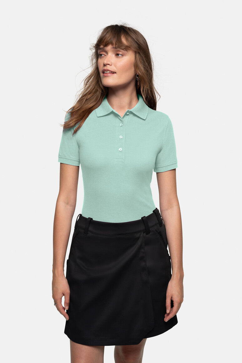 HAKRO Damen Poloshirt MIKRALINAR® - eisgrün