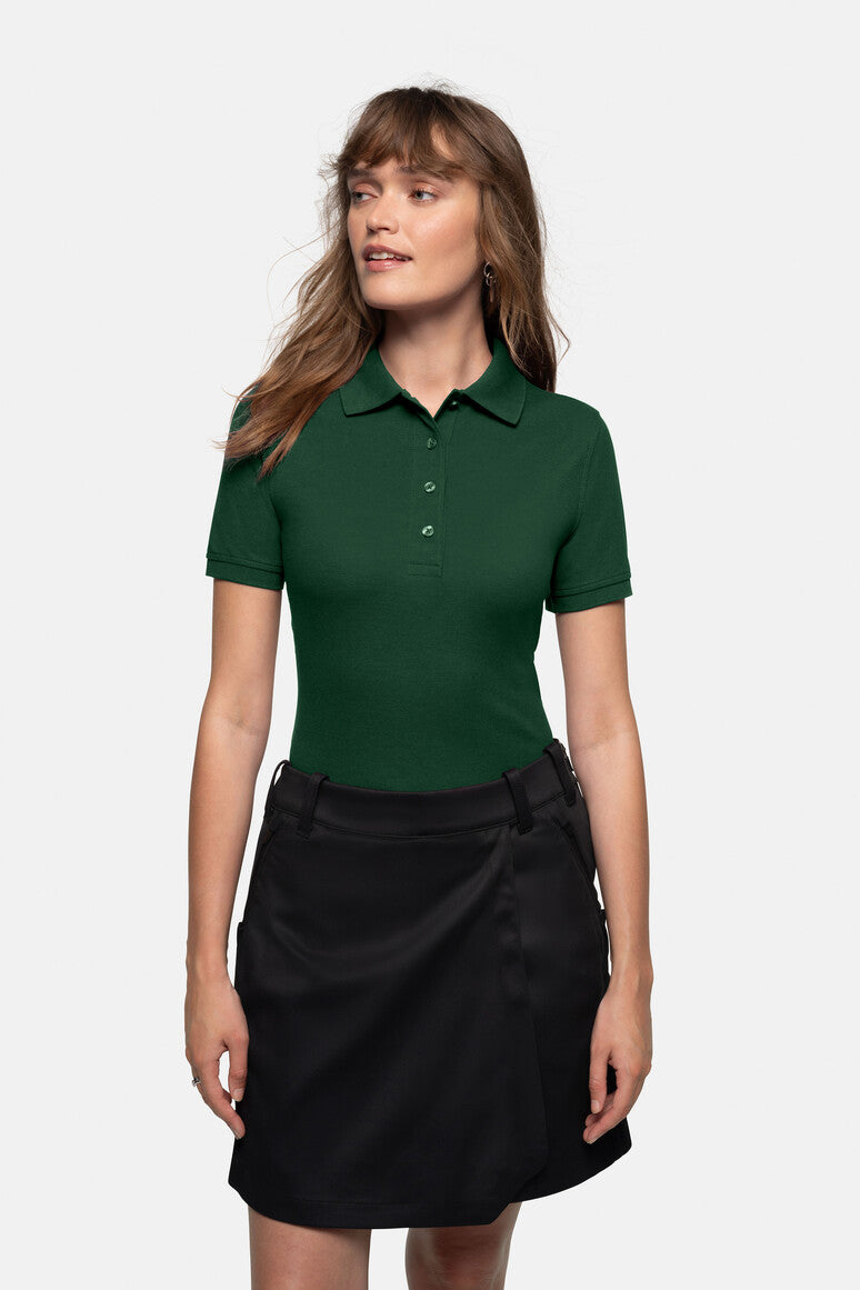 HAKRO Damen Poloshirt MIKRALINAR® - tanne