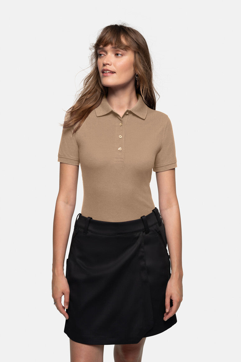 HAKRO Damen Poloshirt MIKRALINAR® - khaki