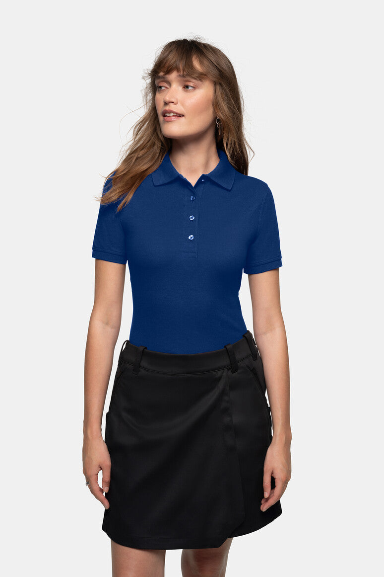 HAKRO Damen Poloshirt MIKRALINAR® - ultramarinblau
