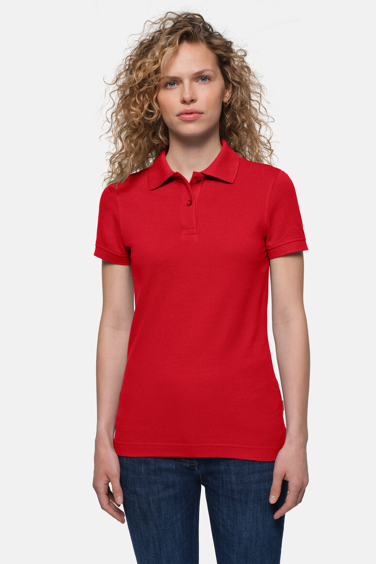 HAKRO Damen Poloshirt Top - rot