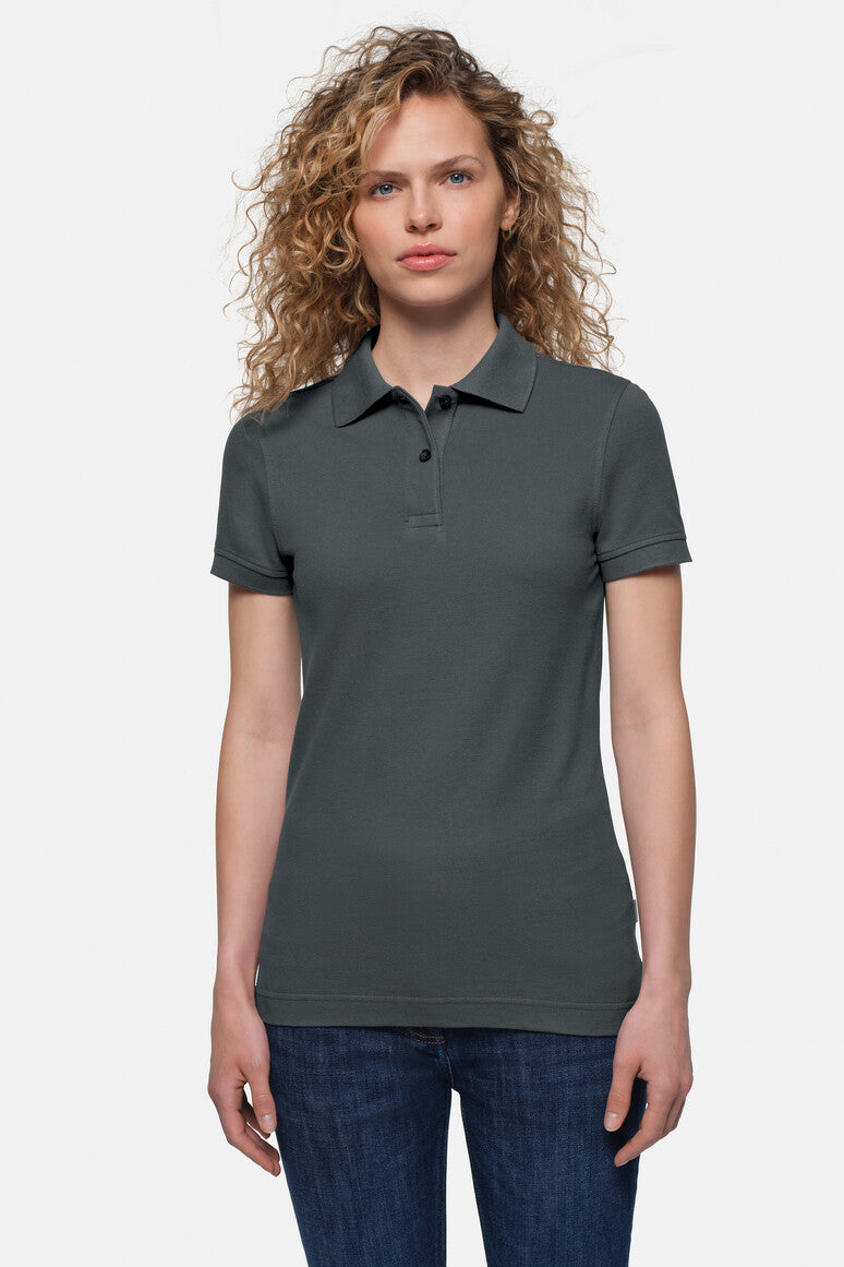 HAKRO Damen Poloshirt Top - anthrazit