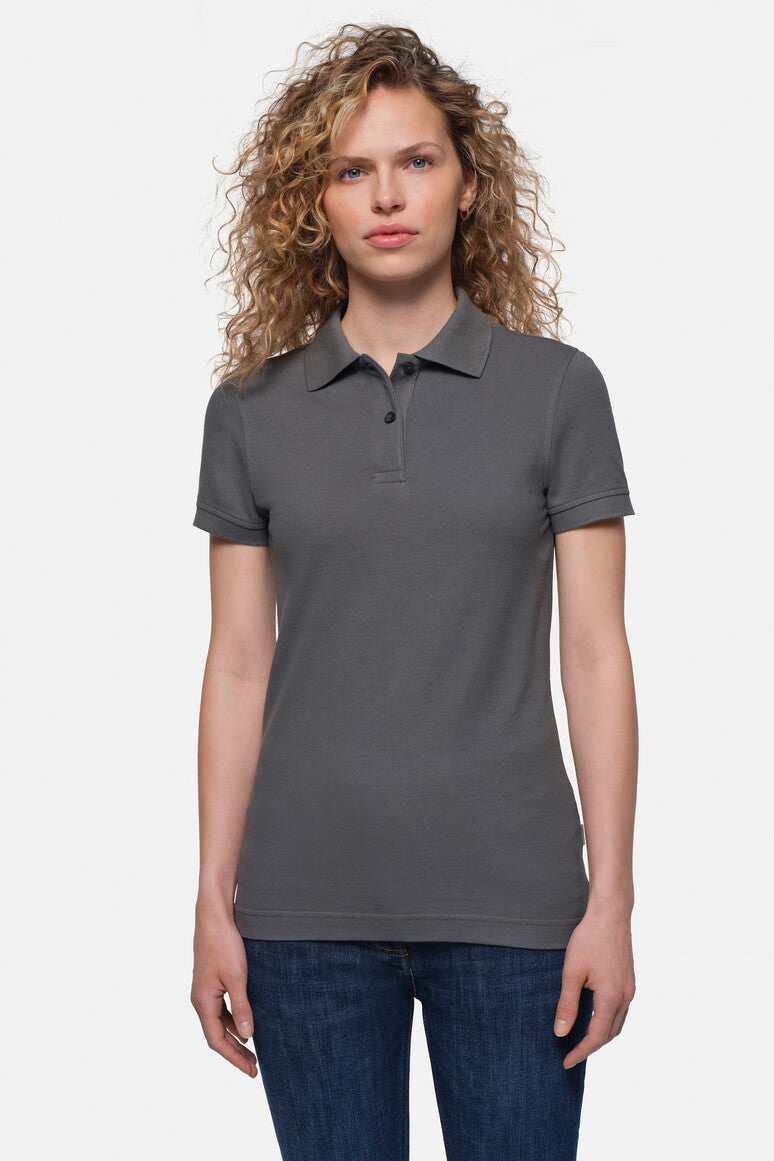 HAKRO Damen Poloshirt Top - graphit