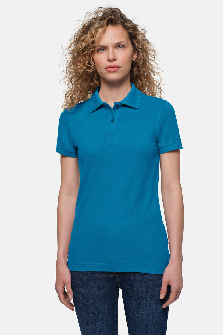 HAKRO Damen Poloshirt Top - petrol