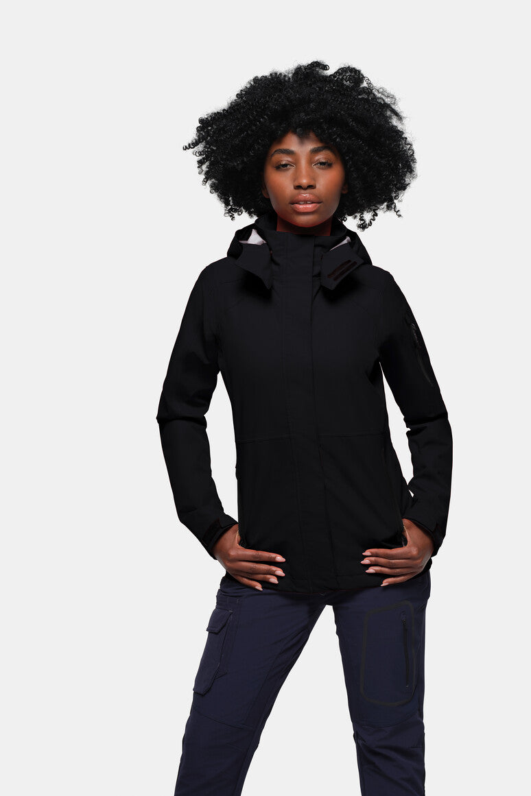 HAKRO Damen Activejacke - schwarz