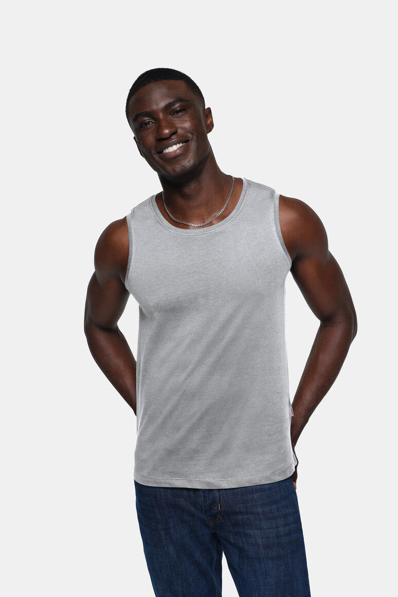 HAKRO Tank-Top Classic - grau meliert