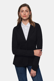 HAKRO Damen Sweatblazer Premium - schwarz
