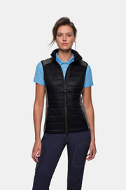 HAKRO Damen Hybridweste Contrast - schwarz
