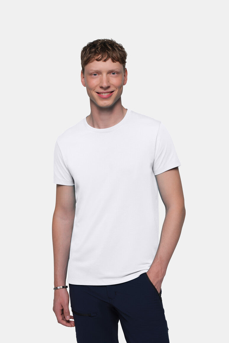 HAKRO COTTON TEC® T-Shirt - weiß