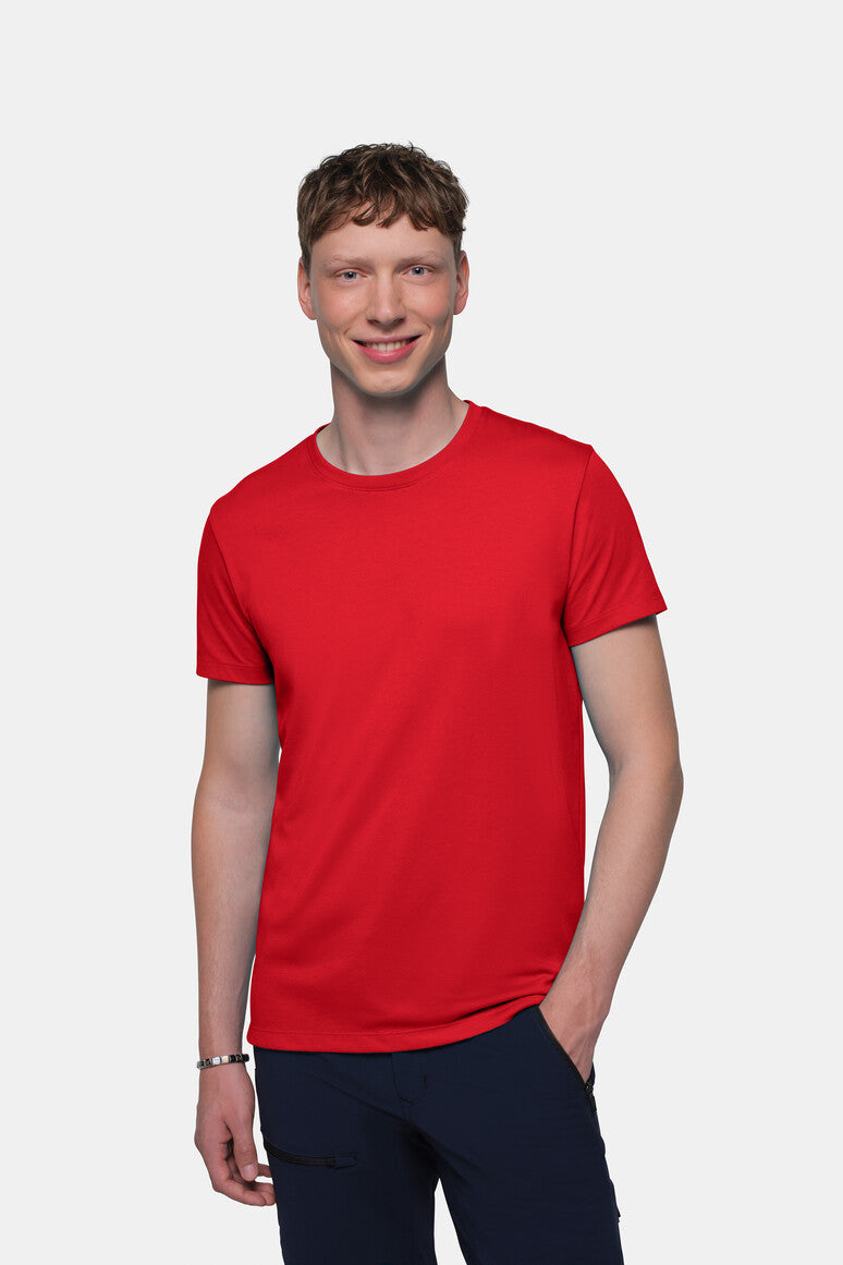 HAKRO COTTON TEC® T-Shirt - rot